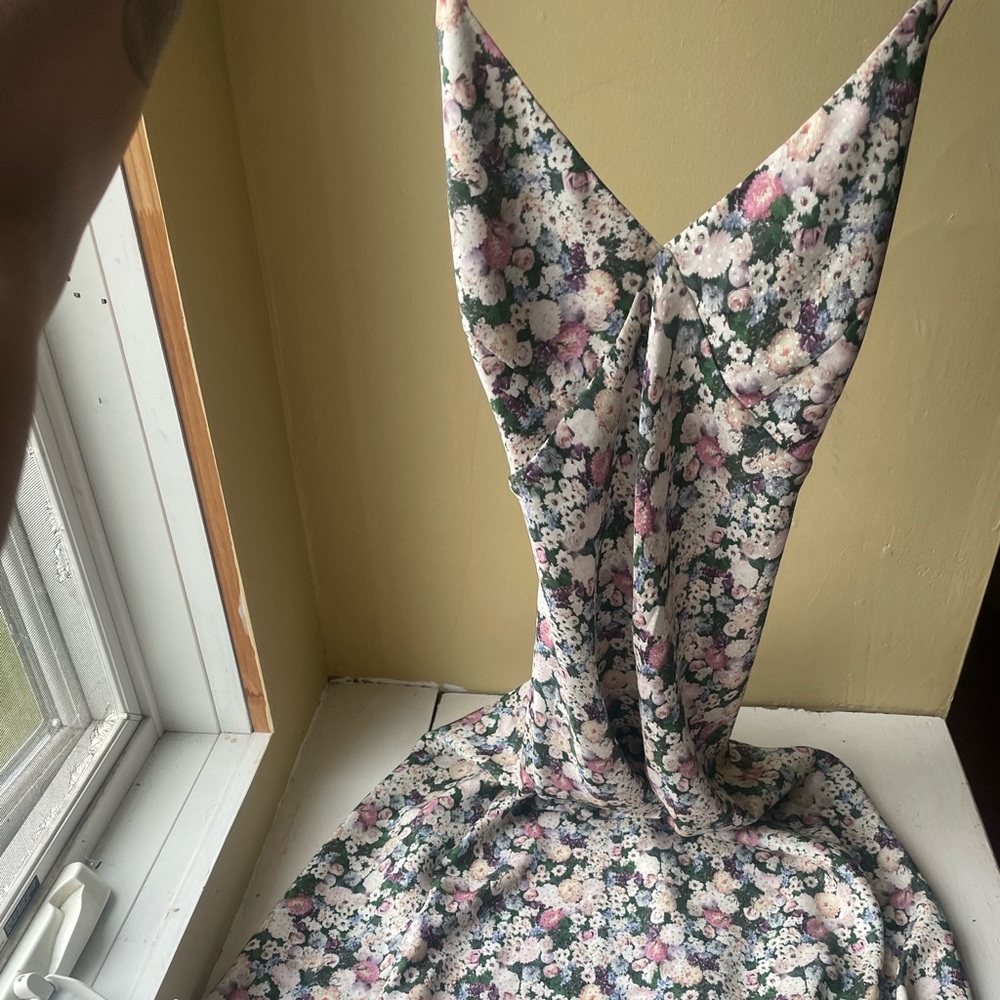 Floral midi dress